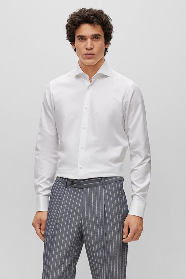 ΠΟΥΚΑΜΙΣΟ BOSS - 100 ΛΕΥΚΟ